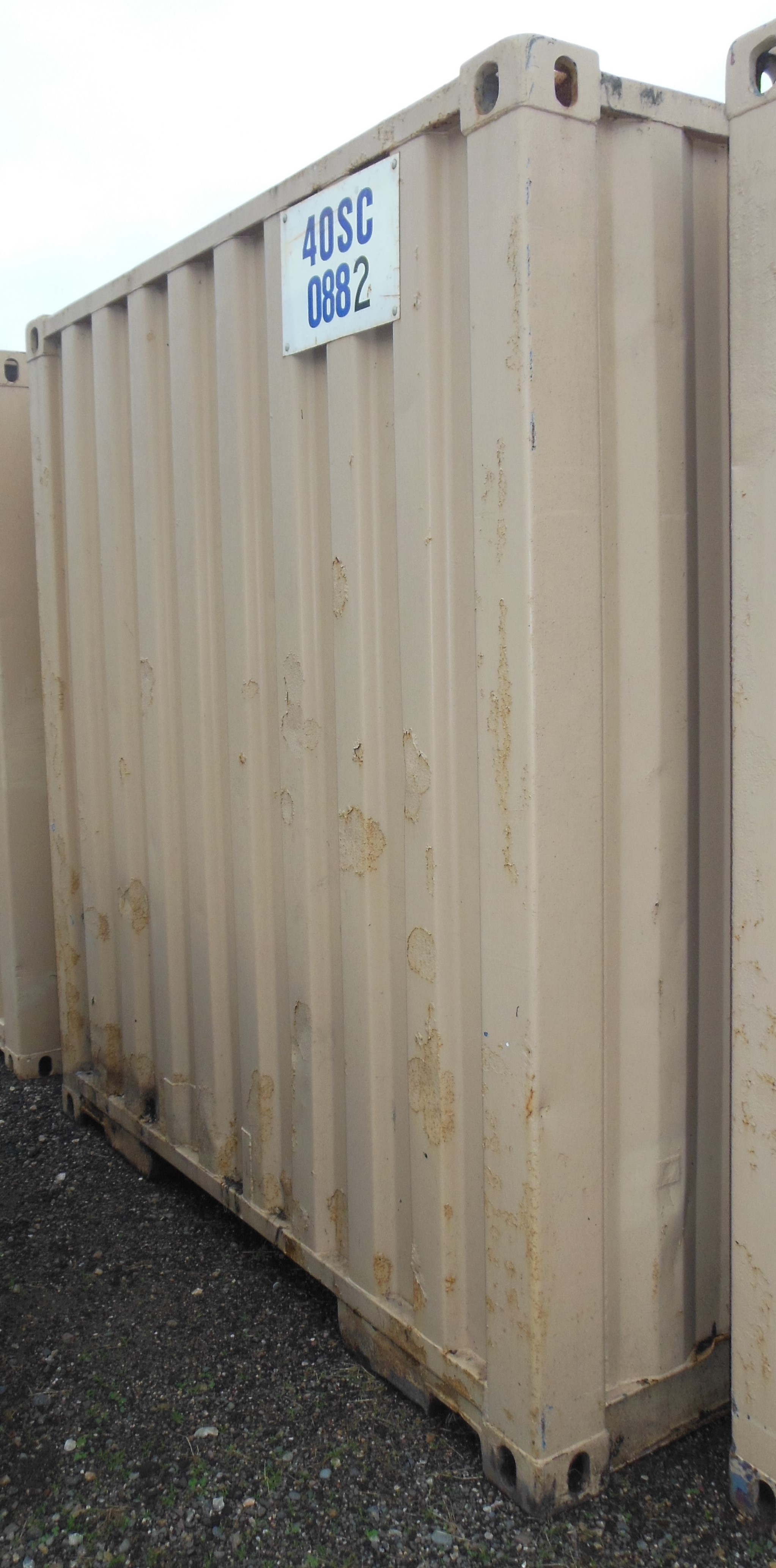 lot 2-40SC0882 image: 40 Steel Shipping Container  Storage Box  Sea Container