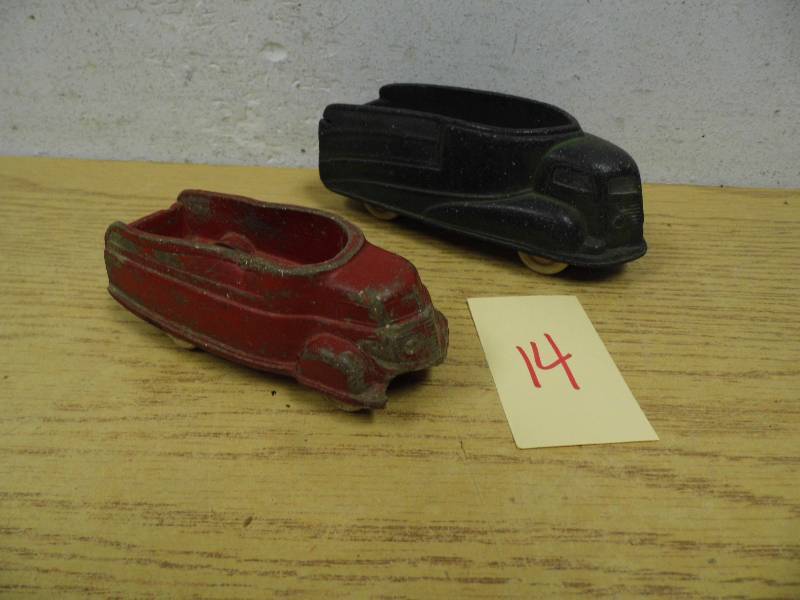 lot 14 image: Sun Rubber Toy Co. Cars