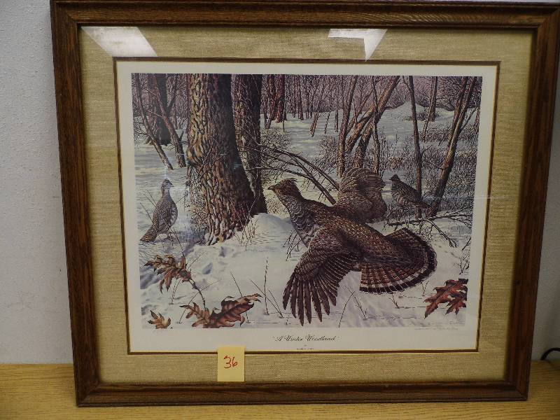 lot 36 image: A Winter Wonderland