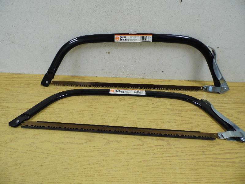 lot 45 image: 2 Fiskars Bow Saws