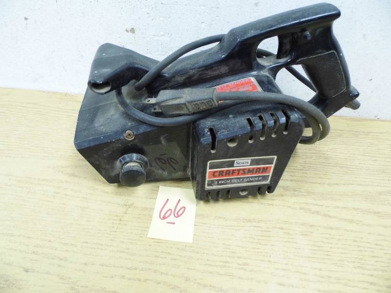 lot 66 image: Craftsman 3 Belt Sander