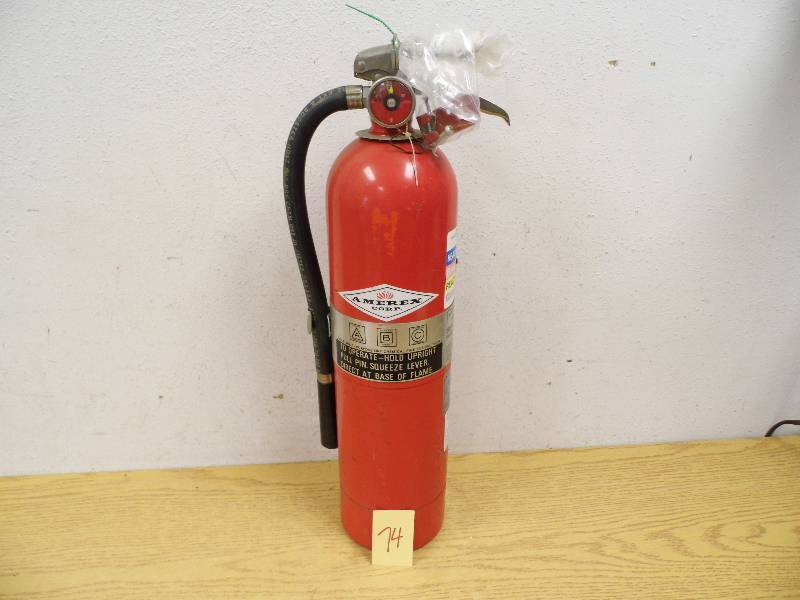 lot 74 image: Fire Extinguisher