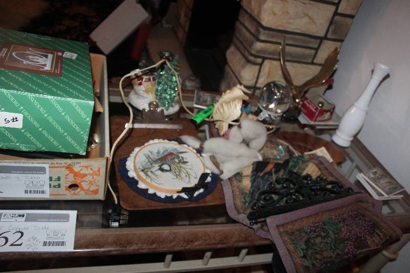 Contents of Table Including Table Decorations