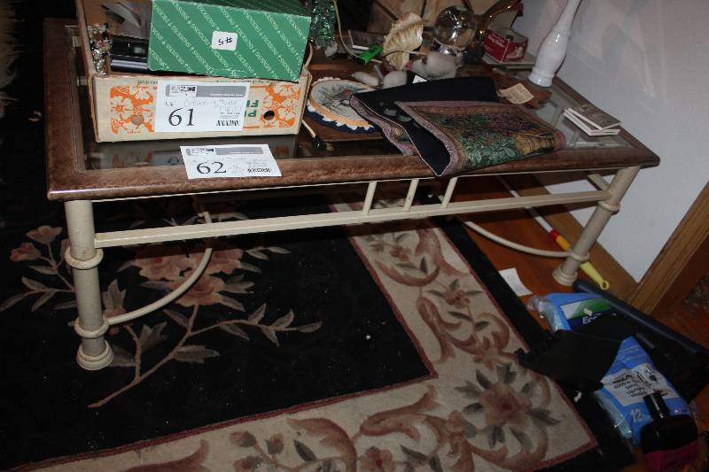 Glass-top Coffee Table