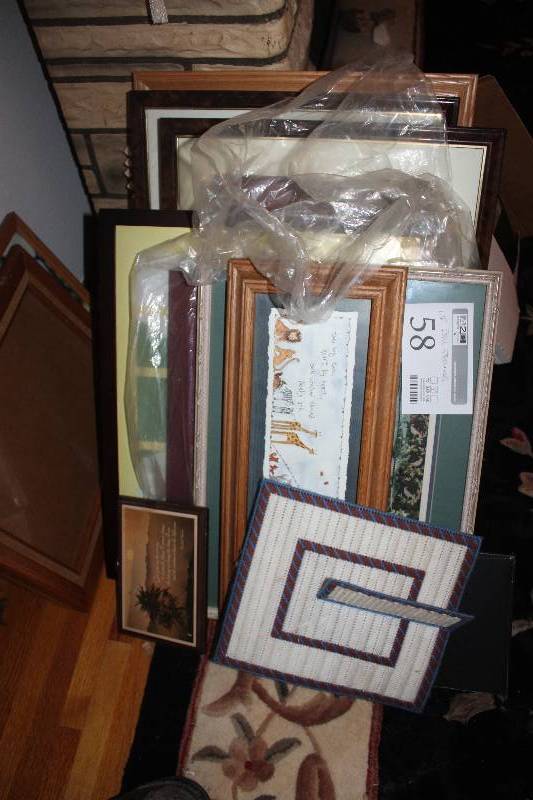 Assorted Picture Frames