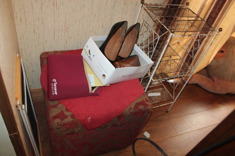 Corner Lot Including Womens Shoes, Table, And More