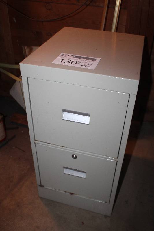 2-Drawer Metal File Cabinet