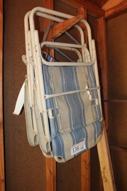 Lot of (3) Lawn Chairs
