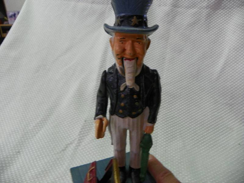 lot 222 image: Nostalgic Uncle Sam Piggy Bank