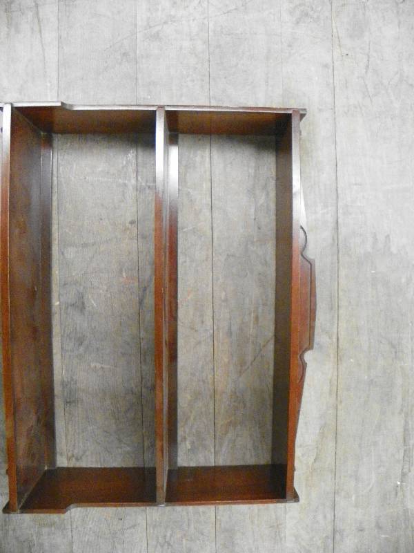 lot 282 image: Router Designed Wooden Shelf