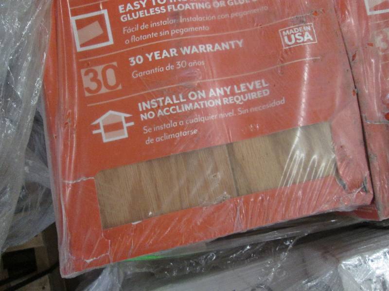 lot 13 image: Lot of 6 cs Red Oak Natural 38 in...