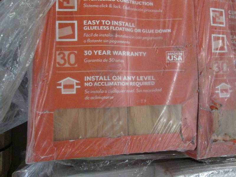 lot 14 image: Lot of 6 cs Red Oak Natural 38 in...