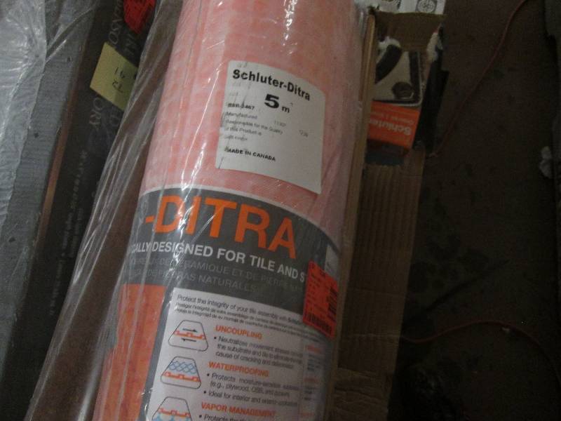 lot 55 image: Schluter  Ditra 54 sq. ft. 3 ft. 3 ...