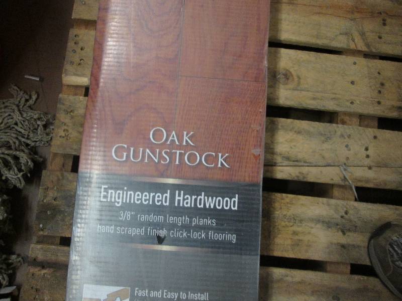 lot 57 image: Home Legend Hand Scraped Oak Gunst...