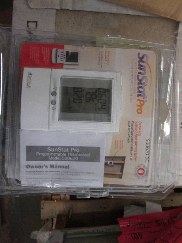 lot 74 image: SunTouch Floor Warming SunStat 120...