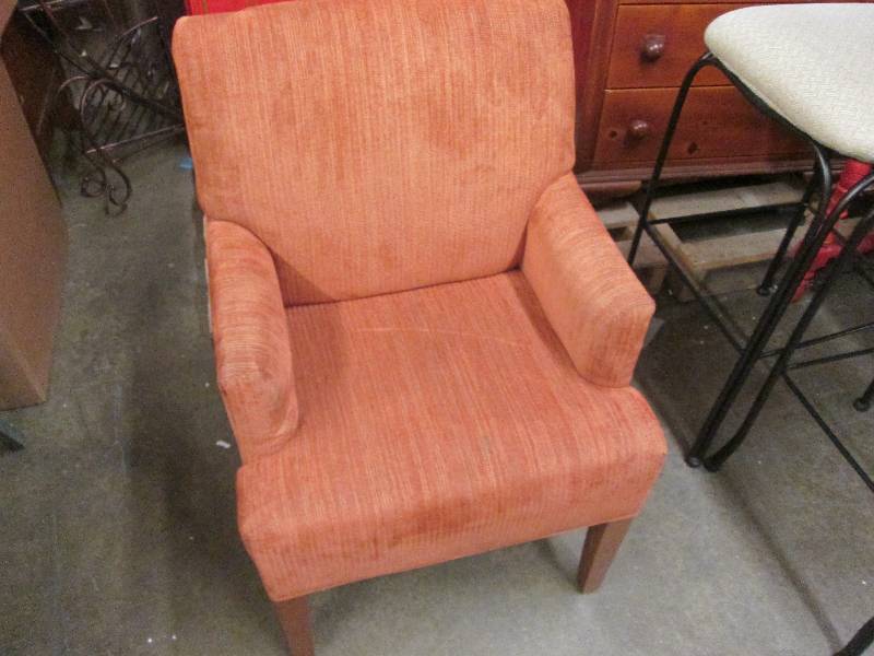 lot 53 image: Rust Chair Youth Size...