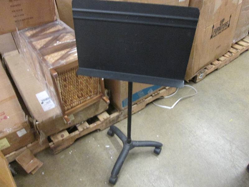 lot 58 image: Black Metal Music Strand with Caste...