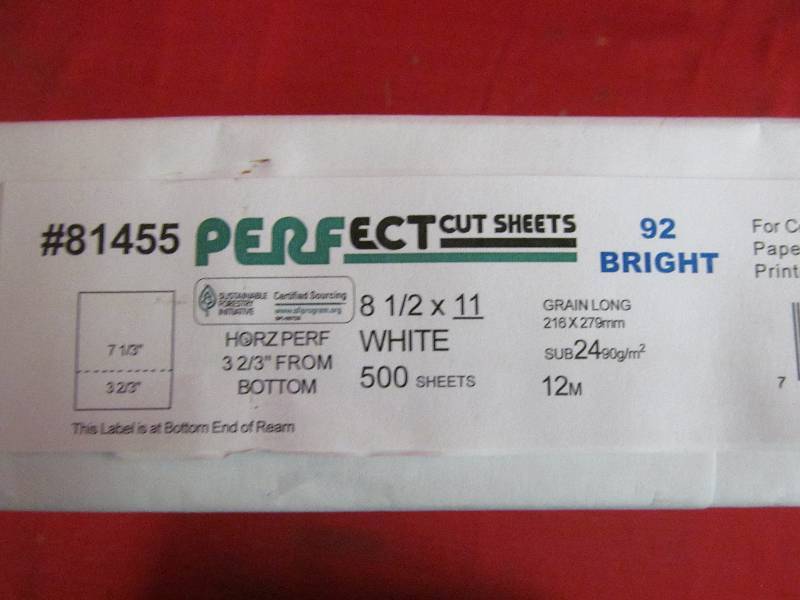 Perfed Paper