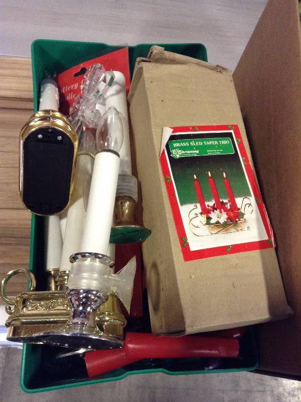 Christmas Candle (random different color candle)