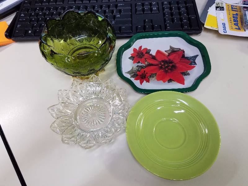 Random Christmas plates