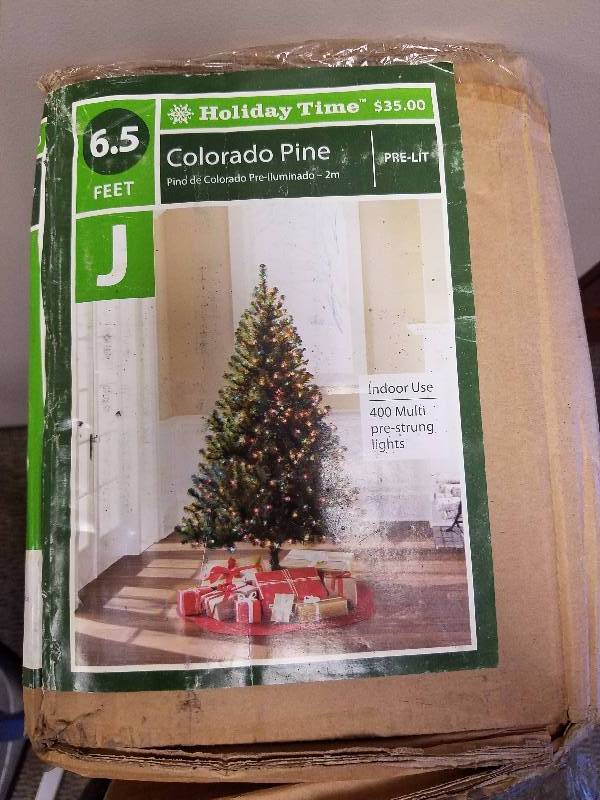 Holiday Time Colorado Pine tree