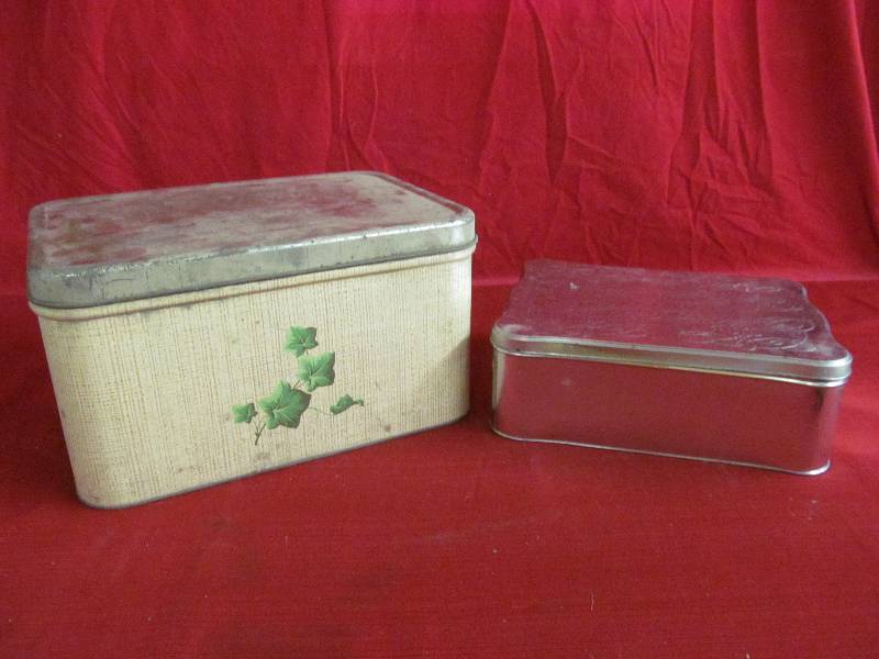 Vintage Tin Boxes