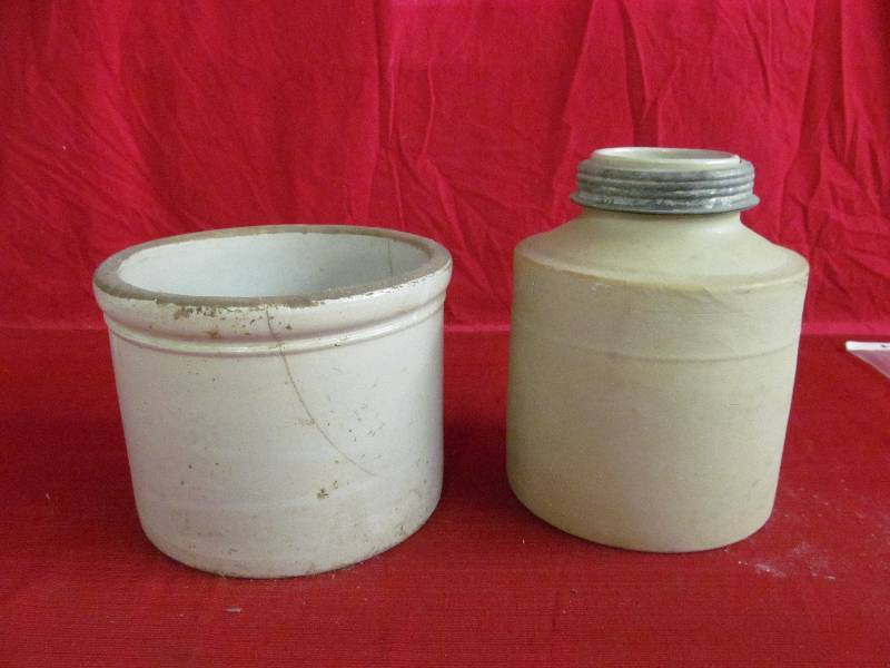 Vintage Crock Jars