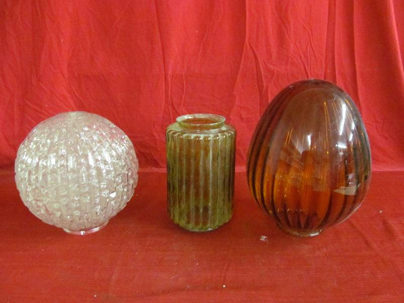 Vintage Lamp Globes
