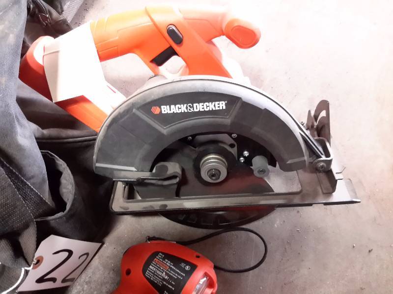 Black and Decker Power tools as shown.
