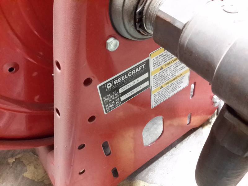Fuel Hose Reel.. REELCRAFT..Plus about 50 ft of hose