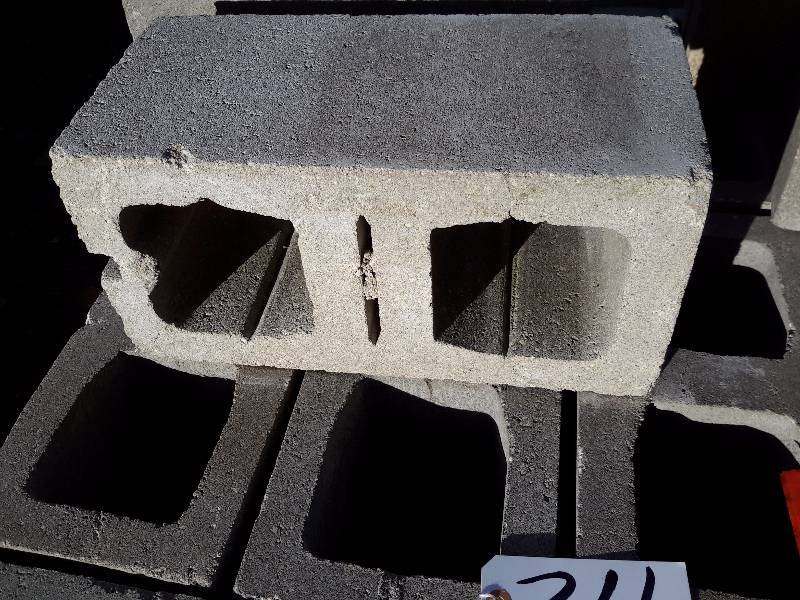 Palet of Cinder Blocks