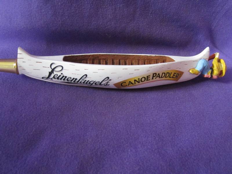 Canoe paddler leinenkugels beertap...