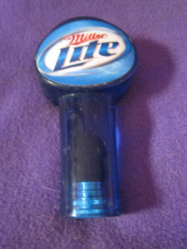 Miller light beer tap...