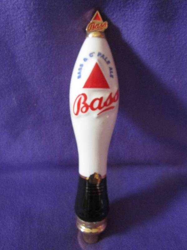 Bass and CO pale ale beer tap...