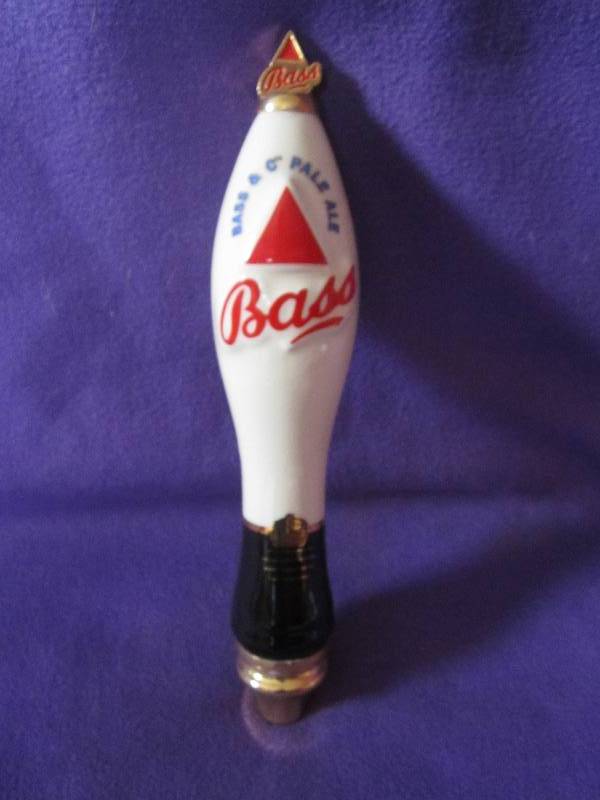 Bass and CO pale ale beer tap...