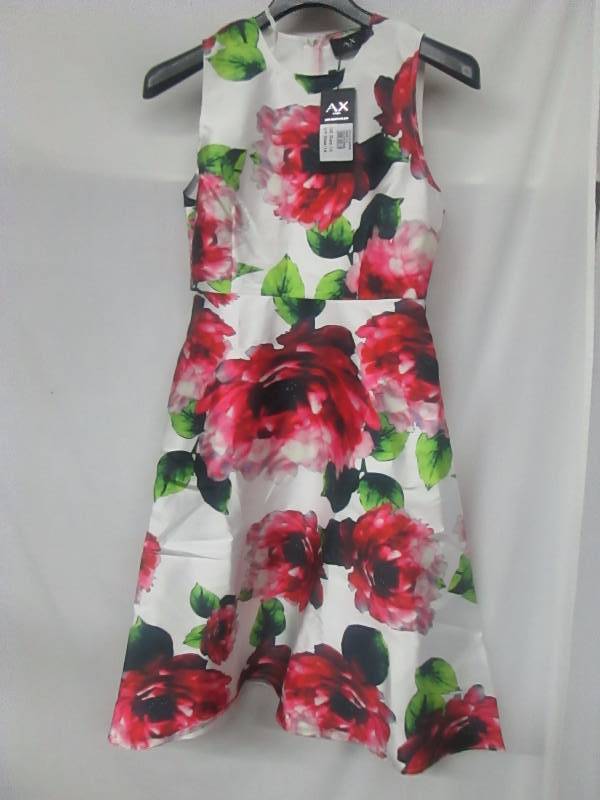 lot 70 image: AX Paris Womens Floral Printed Midi Skater Dress