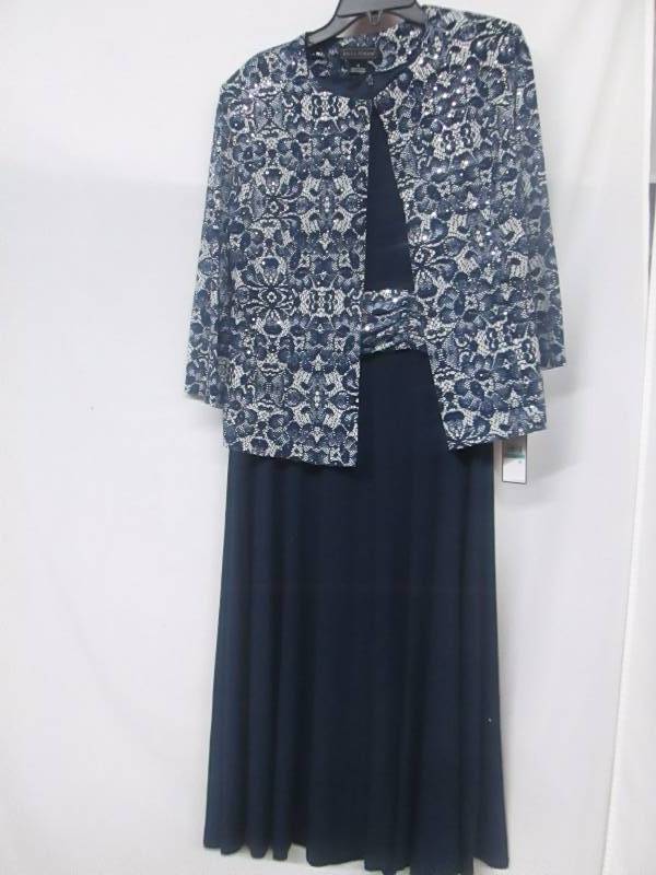 lot 60 image: Jessica Howard 2-pc. Swing Jacket & Dress Set