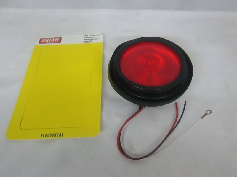 lot 94 image: 4 Round LED StopTailTurn Light - Red