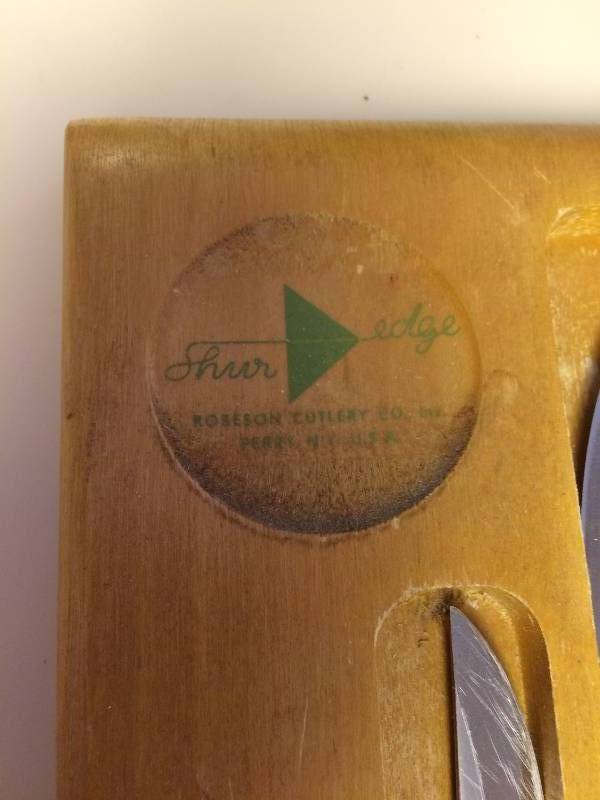 lot 74 image: Vintage Sharp Knives Set