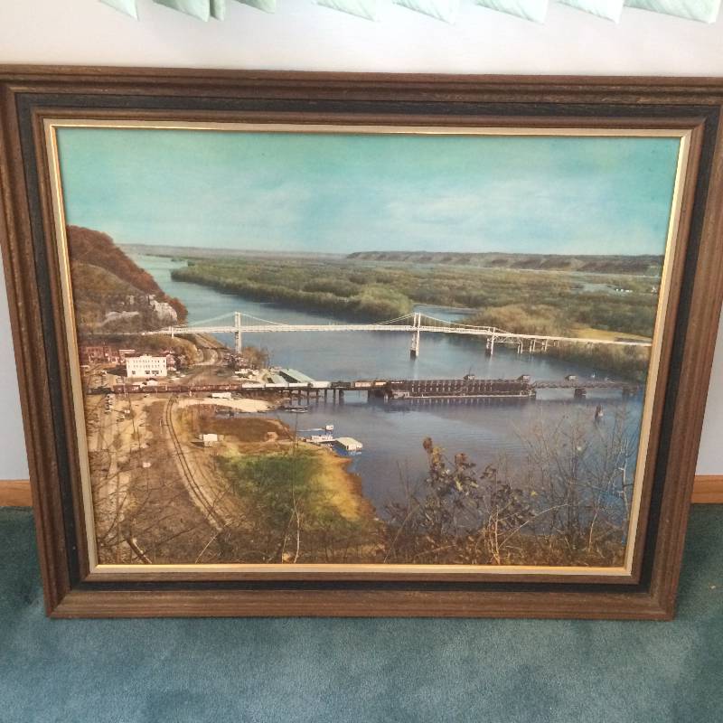 lot 89 image: VINTAGE MINNESOTA BRIDGE PICTURE