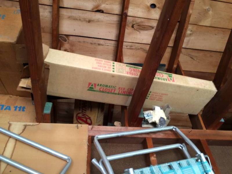 lot 65 image: Box Of Aromatic Red Cedar Closet Lining
