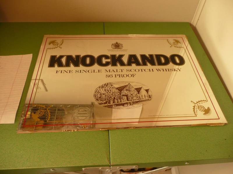 lot 28 image: VINTAGE & RARE KNOCKANDO MIRROR - SEE PICTURES