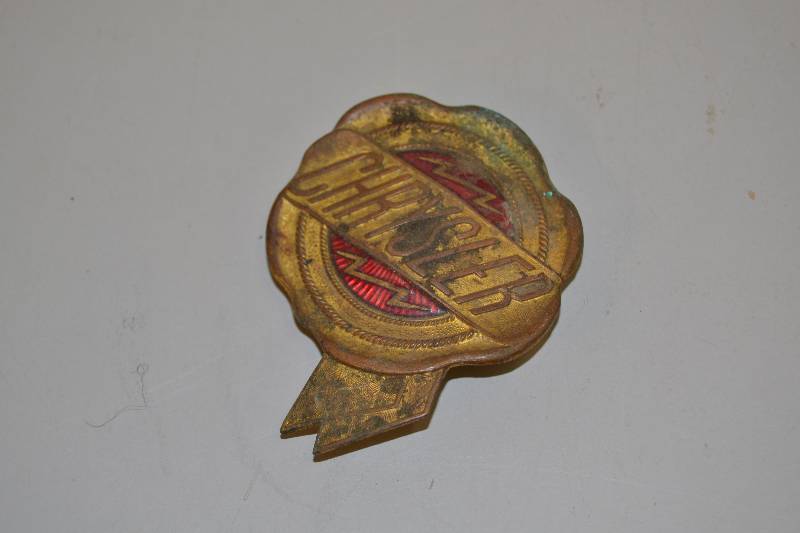 lot 5 image: Vintage Chrysler Emblem