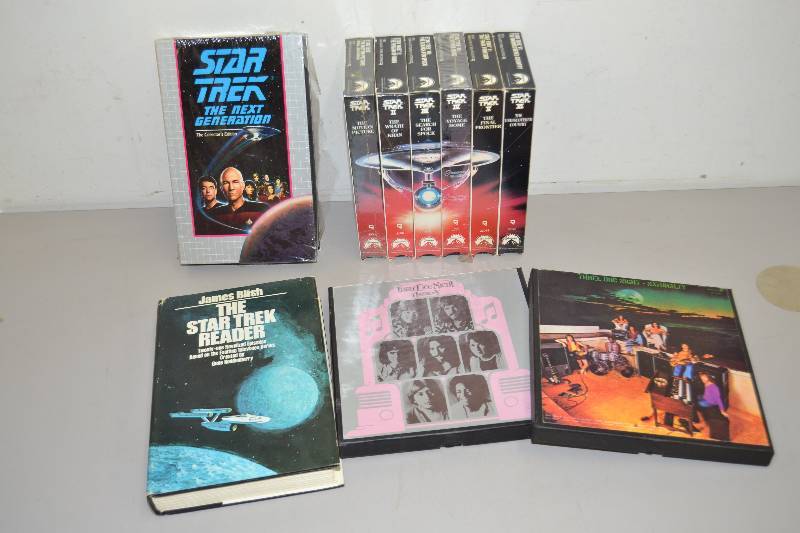 lot 95 image: Star Trek  VHS Three Dogs Night.Reel to Reel