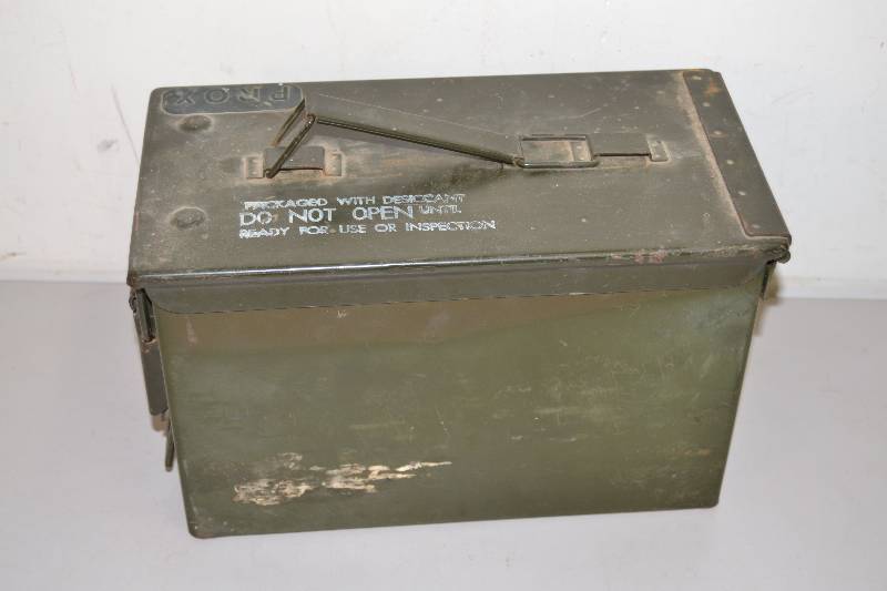 lot 97 image: Ammo Box with casings