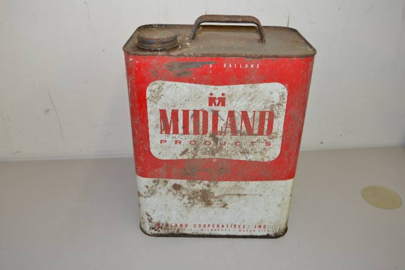 lot 106 image: Midland oil container