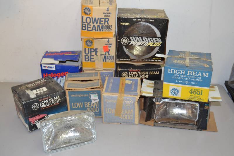 lot 110 image: Assorted Automobile Headlights