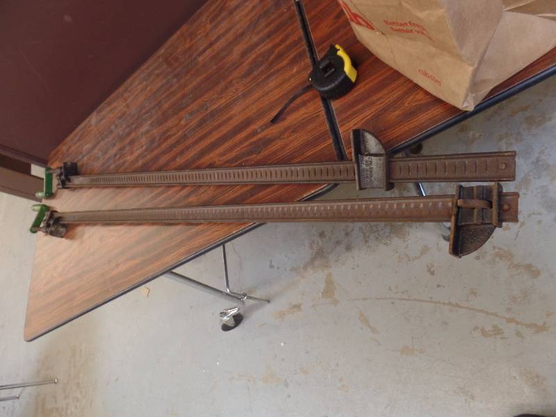 lot 531 image: Woodworking Clamps
