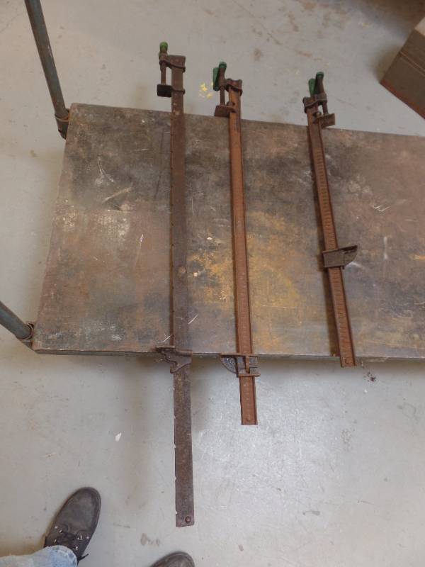 lot 538 image: Woodworking Clamps