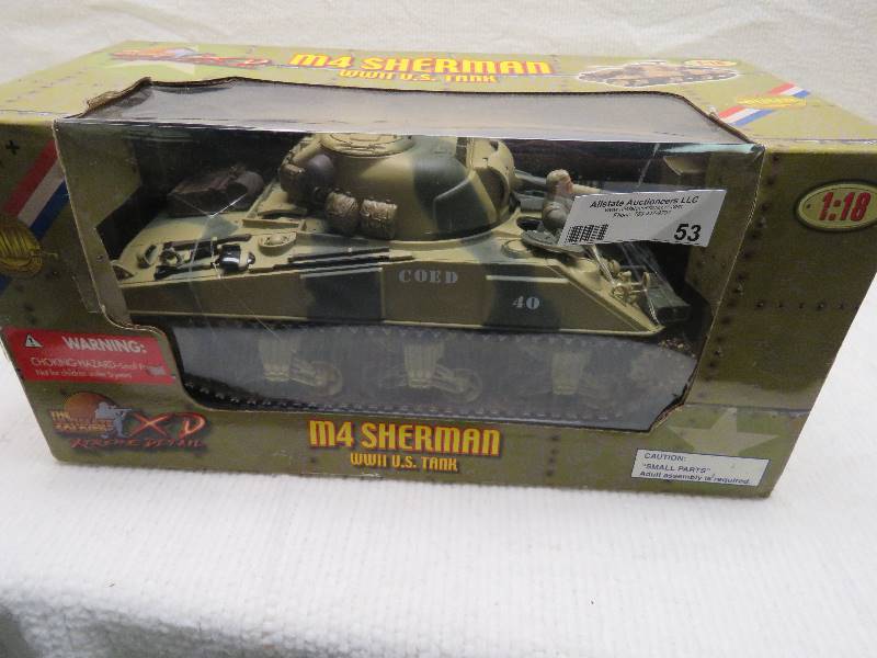 lot 53 image: M4 Sherman Tank